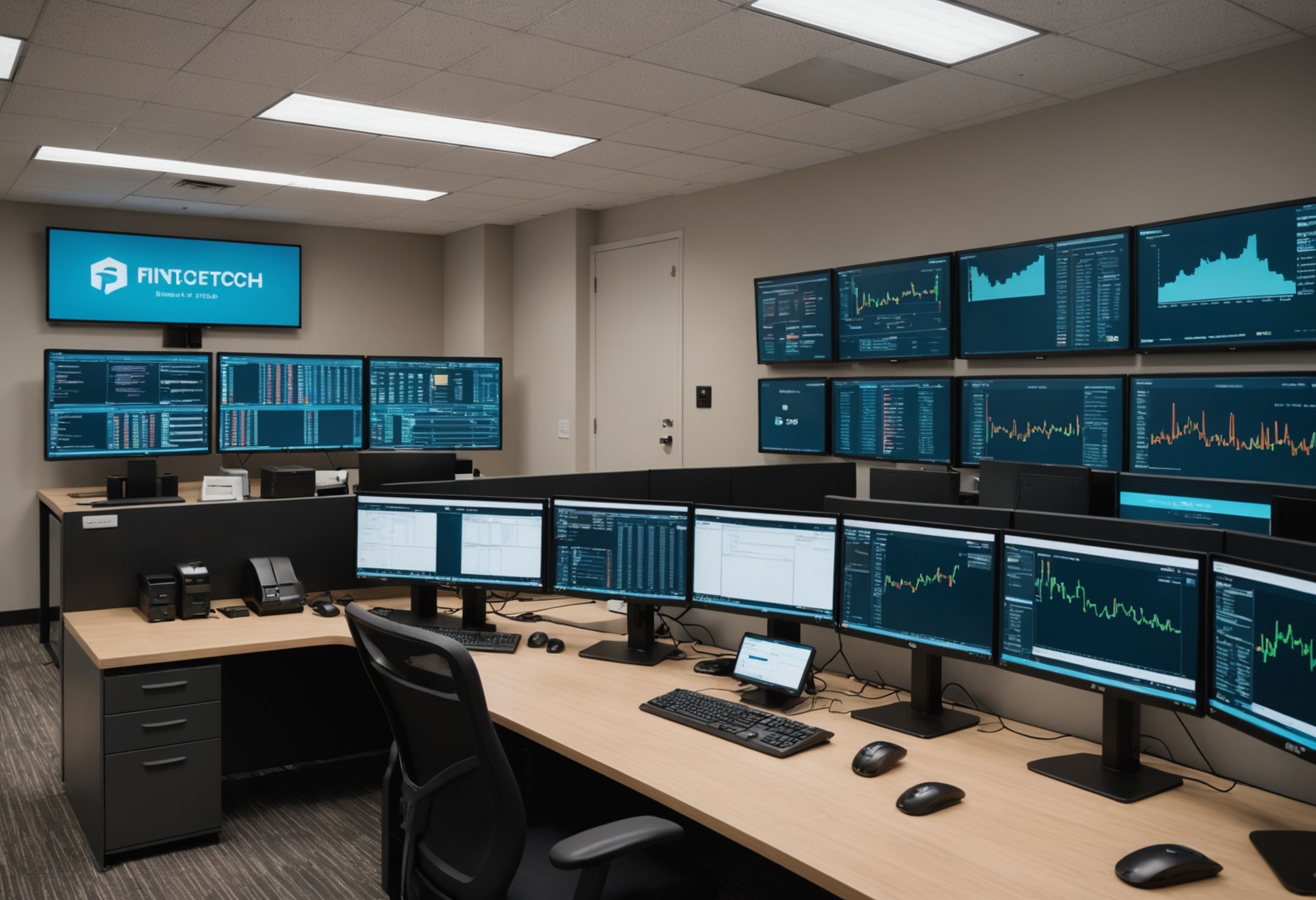 fintech payment processing operations center